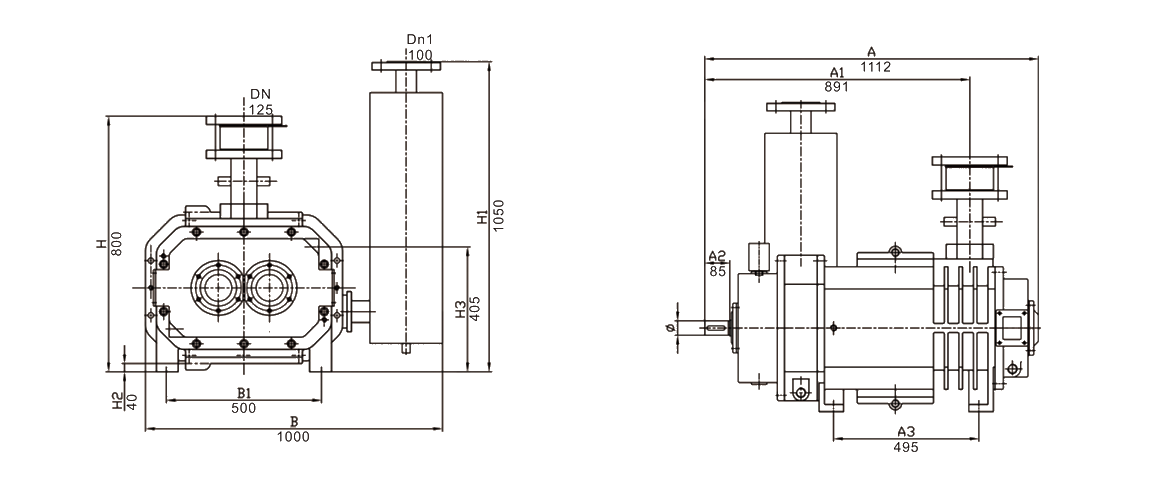 RSP1100干式螺杆真空泵安装尺寸图.png